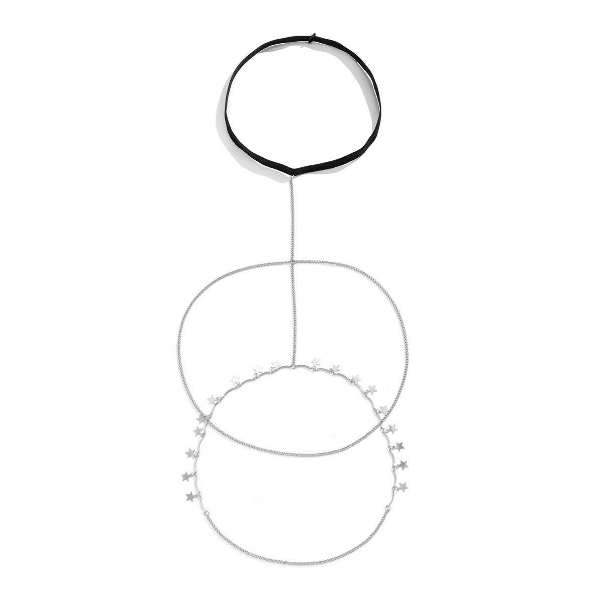 Leisure Beach  Pearl Leg Ring Body Chain.