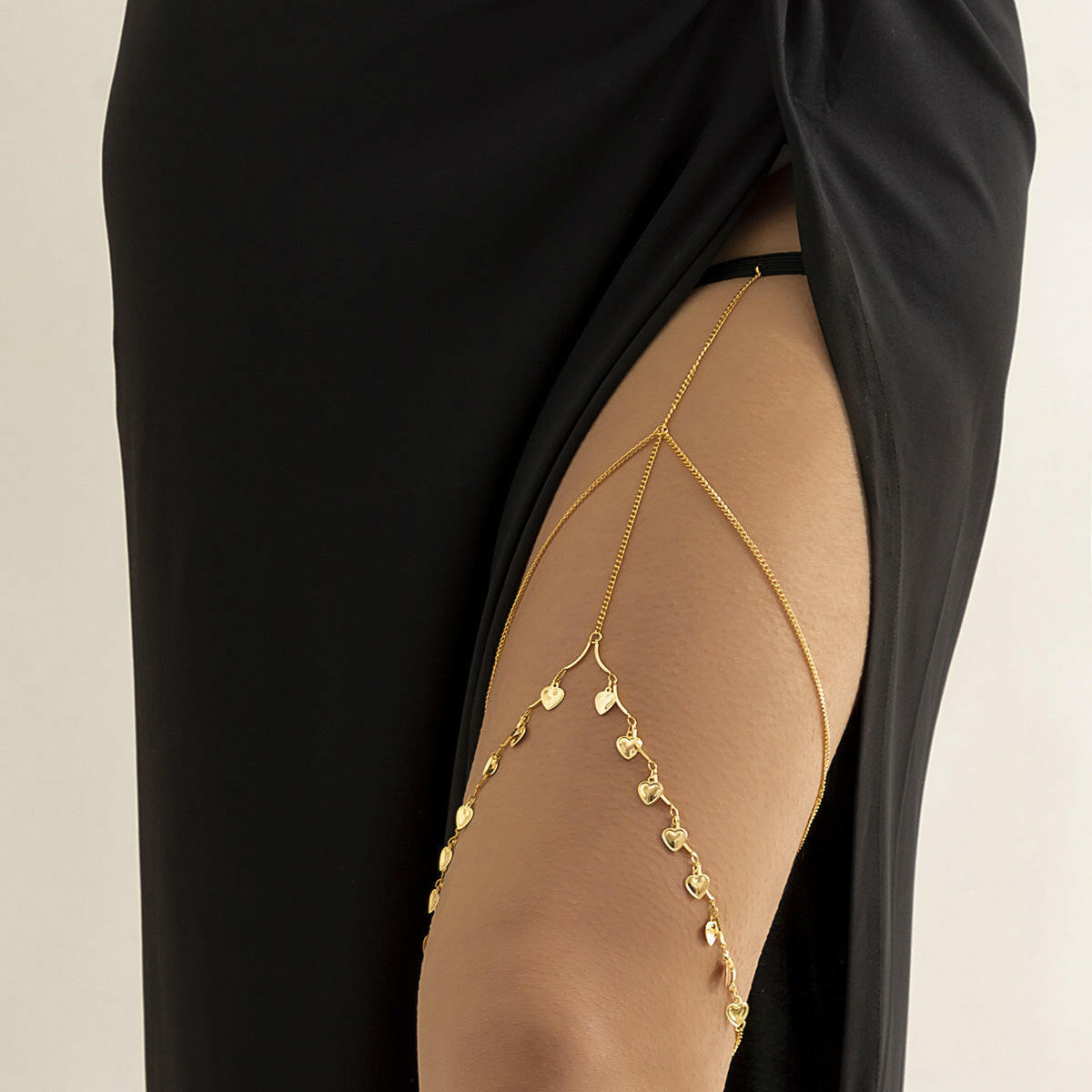 Leisure Beach  Pearl Leg Ring Body Chain.